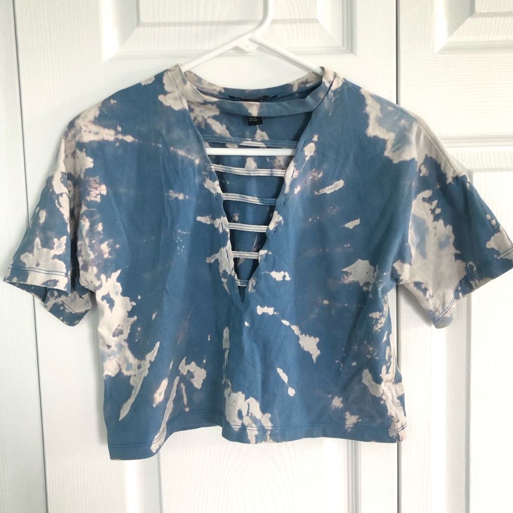 Tie-Dye Crop Top